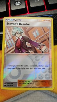 Steven's Resolve 145/168 Holo (reverse) Celestial Storm - 1