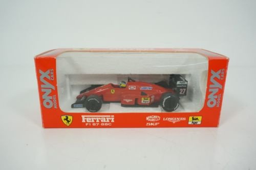 1:43 oude ONYX Ferrari F1 87-88C #27 Michele Alboreto Fiat Agip Longines SKF Marlboro - 1