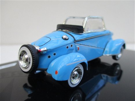 1:43 Vitesse 29002 Messerschmitt TG500 Tiger cabrio blauw - 3