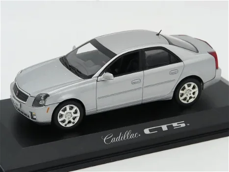 1:43 Norev 910010 Cadillac CTS 2009 US GM sedan silver - 0