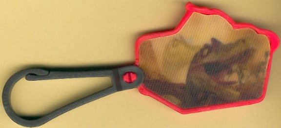 Disney Dinosaur Kellogg's 3D-sleutelhanger x 6 (volledige reeks) - 6