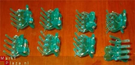 8 kleine haarclips ( NIEUW ) - nr. 1