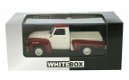 1:43 WhiteBox Chevrolet 3100 1958 cream-donkerrood - 3 - Thumbnail