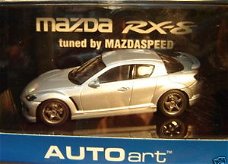 1:43 Autoart Mazda Speed RX-8 sunlightsilver 55931