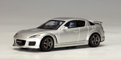 1:43 Autoart Mazda Speed RX-8 sunlightsilver 55931 - 2