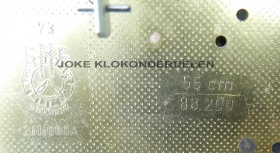 Uurwerk = FHS 261-080 A = 55 cm. =37153 - Afbeelding 6