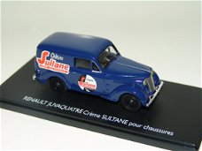 1:43 Eligor Renault Juvaquatre Crème Sultane