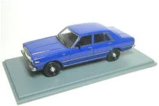 1:43 Neo 44499 Datsun 200L Laurel C230 1977 blauw