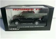 1:43 Norev HUMMER H2 SUV zwart bullbar beschadigd - 1 - Thumbnail