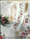 borduurpatroon 393 geurzakje,kleedje,tafelloper met rozen - 1 - Thumbnail