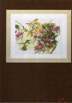 AANBIEDING MARJOLEIN BASTIN BORDUURPAKKET ,COLIBRI and FLOWERS 379 - 1