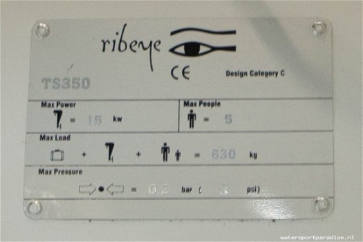 Ribeye TS350 Rib met aluminium kiel - 3
