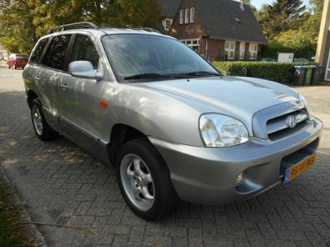 Hyundai Santa Fe - 2.4i-16V Elite 146pk Leder Schuifdak Trekhaak 2000kg - 1