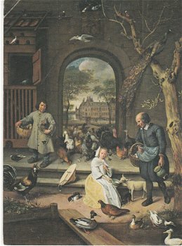 Jan Steen De Kippenhof - 1