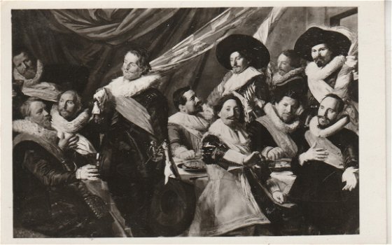 Frans Hals, Maaltijd van Officierenvan de St. Jorisdoelen - 1