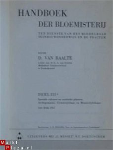 Het Handboek voor de Bloemisterij, III A