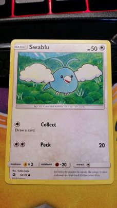 Swablu  56/70  Common S & M Dragon Majesty