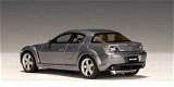 1:43 AutoArt Mazda RX-8 titaniumgrijs 55924 - 2 - Thumbnail
