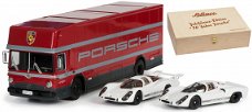 Porsche transporter SET EDITION 70 JAHRE PORSCHE 1:43 Schuco