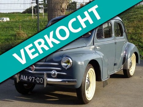 Renault 4 - 4 4CV Sport *SHOWROOMSTAAT* Liefhebbersauto 1955 - 1