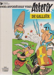 Asterix De Gallier + Het gouden snoeimes hardcover met 2 titels