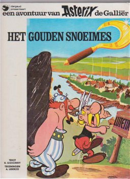 Asterix De Gallier + Het gouden snoeimes hardcover met 2 titels - 2