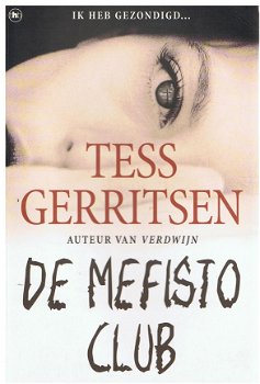 Tess Gerritsen - De Mefisto club - 0