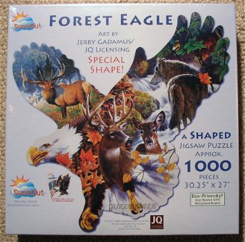 SunsOut - Forest Eagle - 1000 Stukjes Nieuw - 2