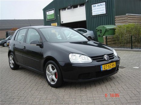 Volkswagen Golf - 1.4 TSI Optive 4 Zwart/AIRCO/met boekjes en nap - 1