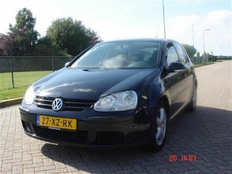 Volkswagen Golf - 1.4 TSI Optive 4 Zwart/AIRCO/met boekjes en nap - 1