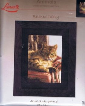 AANBIEDING LANARTE BORDUURPAKKET RELAXED TABBY - 1