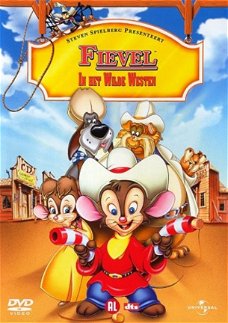 Fievel -  In Het  Wilde Westen  (DVD)  Nieuw/Gesealed
