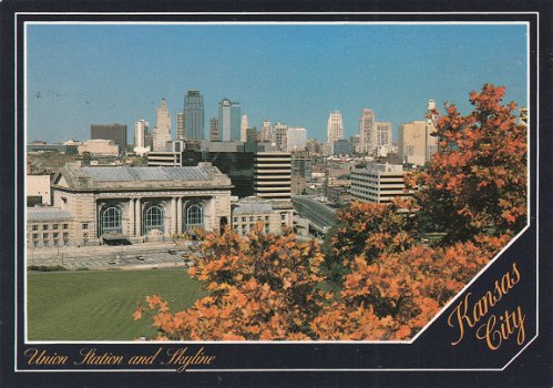 Amerika Union Station and Skyline Kansas City - 1