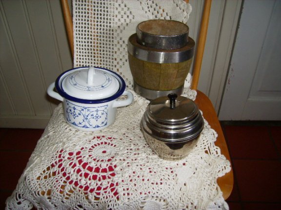 tabakspot, chroom met bakelieten knopje - Afbeelding 2