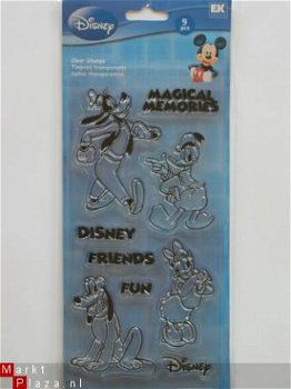 OPRUIMING: disney clear stamp friends - 1