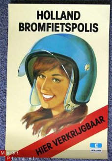Poster Holland Bromfietspolis (Affiche) *VERKOCHT*