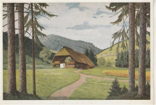 Duitsland Carl Rang Schwarzwaldhaus im Gutachtal - 1