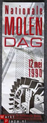 Poster Nationale molendag 1990 (Affiche)