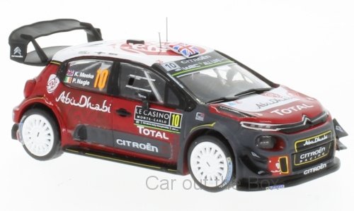 Citroen C3 WRC NO 10 rally Monte Carlo 1:43 Ixo - 1