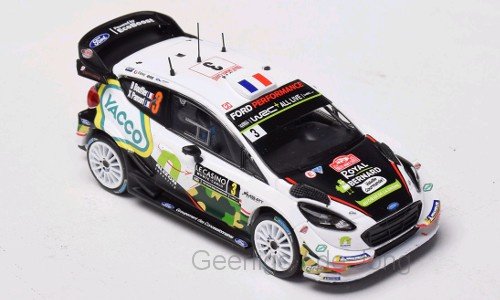 Ford Fiesta WRC NO 3 Yacco rally Monte Carlo 1:43 Ixo - 1