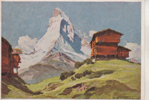 Zwitserland Hans Maurus Matterhorn - 1