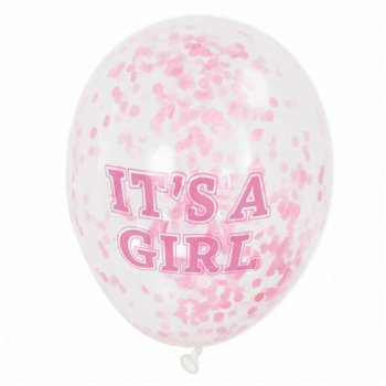 Ballonnen Geboorte Meisje - 6