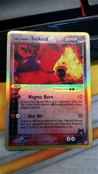 Team Magma's Torkoal 12/95 Holo (reverse) Ex Team Magma vs. Team Aqua gebruikt - 1