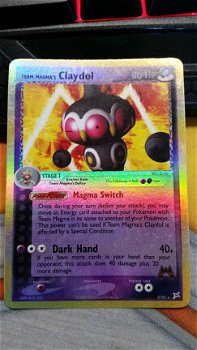 Team Magma's Claydol 8/95 Holo (reverse) Ex Team Magma vs. Team Aqua nm - 1