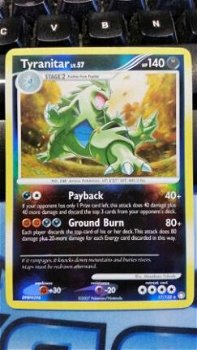 Tyranitar 17/123 holo (reverse) DP Mysterious Treasures nm - 1