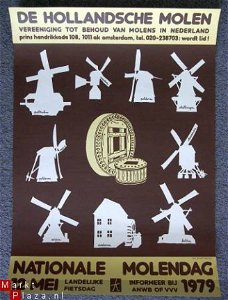 Poster Nationale Molendag 1979 (Affiche)