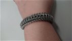 Stoere armband in stainless steel - 1 - Thumbnail