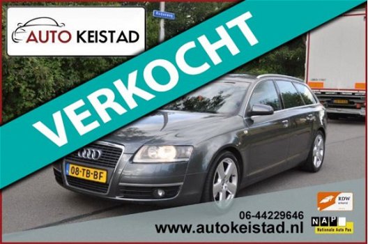 Audi A6 Avant - 2.4 Pro Line S-LINE, NAVI/LEDER/BOSE NETTE STAAT - 1