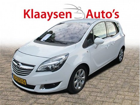Opel Meriva - 1.4 TURBO BLITZ navigatie leer 1e eigenaar dealer NL auto als nieuw - 1