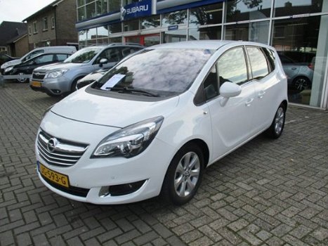 Opel Meriva - 1.4 TURBO BLITZ navigatie leer 1e eigenaar dealer NL auto als nieuw - 1